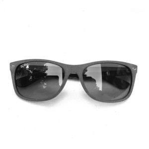 Ray-Ban New Wayfarers with Grey Alcantara Suede!